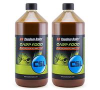 Tandem Baits 2 x Carp Food CSL Mix No.2, Fish Attractors Carp Fishing Without Effort, Big Fish Bait, Carp Accessories for Professionals & Hobby Anglers 1000 ml