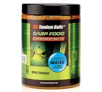 Tandem Baits Carp Food Carp Food Liquid Maize Perfect Strawberry, Fish Attractors, Carp Fishing without Effort, Bait for Big Fish Fishing, Carp Accessories for Professionals & Hobby Anglers 1000 ml
