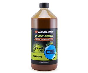 Tandem Baits Carp Food CSL Pineapple Juice, Fish Attractors Carp Fishing Without Effort, Big Fish Bait, Carp Accessories for Professionals & Hobby Anglers 1000 ml