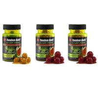 Tandem Baits Carp Food Mini Boosted Hookers Fruit Flavour Mix | Carp Hook Baits | Carp Fishing Without Effort | Bait for Big Fish Fishing | Accessories for Professionals & Hobby Anglers 3x 12 mm 50 g