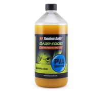 Tandem Baits Carp Food PVA Booster Banana Cream | Carp Booster Liquid | Carp Fishing Without Effort | Boilies Bait for Big Fish Fishing | Carp Accessories for Professionals & Hobby Anglers 1000 ml