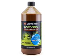 Tandem Baits Carp Food Zig Booster Perfect Strawberry | Fish Attractors, Carp Fishing without Effort | Bait for Big Fish Fishing | Carp Accessories for Professionals & Hobby Anglers 1000 ml