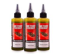 Tandem Baits Method Feeder Diffusion Turbo Booster 100ml Fruit Mix 3 pcs