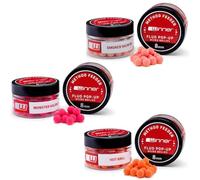 Tandem Baits Method Feeder Fluo Pop-up Micro Boilies 8mm 20g Flavor Mix Fish Carp Bait Carp Fishing Bait for Big Fish Fishing Carp Accessories for Professionals & Hobby Anglers 3 pcs