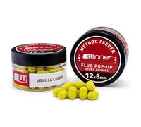 Tandem Baits Method Feeder Fluo Pop-up Micro Chunks 20g Vanilla Cream Carp Bait Carp Fishing Bait for Big Fish Fishing Carp Accessories for Professionals & Hobby Anglers