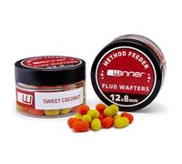 Tandem Baits Method Feeder Fluo Wafters 20g Coconut Sweet Rush Carp Bait Carp Fishing Bait for Big Fish Fishing Carp Accessories for Professionals & Hobby Anglers