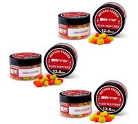Tandem Baits Method Feeder Fluo Wafters 20g Flavor Mix Sweet Carp Bait Carp Fishing Bait for Big Fish Fishing Carp Accessories for Professionals & Hobby Anglers 3 pcs