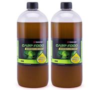 Tandem Baits Set of 2 Euro Booster XXL for Carp Boilies Crab | Carp Fishing Boilies | Carp Fishing Bait | Carp Bait | Carp Fishing Accessories for Monster Fish 1 L