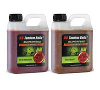 Tandem Baits Set of 2 SuperFeed Liquid PVA Stick Booster Flavor Mix Fruit | Carp Fishing Booster | Carp Fishing Bait | Carp Bait | Hookbaits | Carp Fishing Accessories for Monster Fish 1000ml