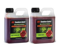 Tandem Baits Set of 2 SuperFeed Liquid PVA Stick Booster Flavor Mix Robin Red | Carp Fishing Booster | Carp Fishing Bait | Carp Bait | Hookbaits | Carp Fishing Accessories for Monster Fish 1000ml