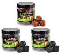 Tandem Baits Set of 3 SuperFeed Hook Fatty Pellet Flavour Mix | Carp Fishing Hookbaits | Carp Pellets | Carp Fishing Bait | Carp Bait | Carp Fishing Accessories for Monster Fish 20mm 150g