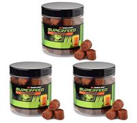Tandem Baits Set of 3 SuperFeed Hook Fatty Pellet Flavour Mix Fish | Carp Fishing Hookbaits | Carp Pellets | Carp Fishing Bait | Carp Bait | Carp Fishing Accessories for Monster Fish 14mm 150g