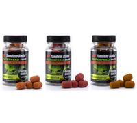 Tandem Baits Set of 3 SuperFeed Pure Dumbells Wafters Flavour Mix FSL | Carp Fishing Hookbaits | Wafters Fishing Bait | Carp Fishing Bait | Carp Bait Carp Fishing Accessories Monster Fish 15x12mm 30g
