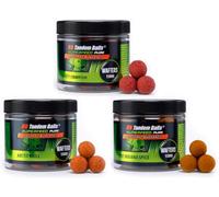 Tandem Baits Set of 3 SuperFeed Pure Wafters Flavour Mix ASH | Carp Fishing Hookbaits | Wafters Fishing Bait | Carp Fishing Bait | Carp Bait | Carp Fishing Accessories for Monster Fish 15mm 70g