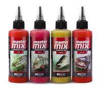 Tandem Baits Set of 4 Master Mix Predator Fish Attractor Gel | Perfect for Spinnerbaits and Deadbaits | Pike, Zander, Predator Fishing Lures | 100 ml