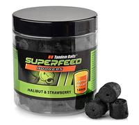 Tandem Baits SuperFeed Hook Fatty Pellet Halibut & Strawberry | Carp Fishing Hookbaits | Carp Pellets | Carp Fishing Bait | Carp Bait | Carp Fishing Accessories for Monster Fish 14mm 150g