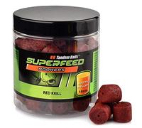 Tandem Baits SuperFeed Hook Fatty Pellet Red Krill | Carp Fishing Hookbaits | Carp Pellets | Carp Fishing Bait | Carp Bait | Carp Fishing Accessories for Monster Fish 14mm 150g