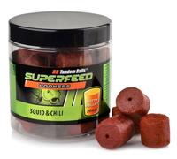 Tandem Baits SuperFeed Hook Fatty Pellet Squid&Chili | Carp Fishing Hookbaits | Carp Pellets | Carp Fishing Bait | Carp Bait | Carp Fishing Accessories for Monster Fish 20mm 150g