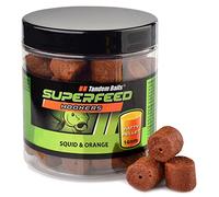 Tandem Baits SuperFeed Hook Fatty Pellet Squid & Orange | Carp Fishing Hookbaits | Carp Pellets | Carp Fishing Bait | Carp Bait | Carp Fishing Accessories for Monster Fish 14mm 150g