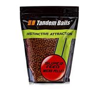 Tandem Baits SuperFeed Micro Pellet Red Krill Carp Pellets | Carp Fishing Pellet | Carp Fishing Bait | Carp Bait | Carp Fishing Accessories for Monster Fish 6 mm 1 kg