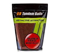 Tandem Baits SuperFeed Micro Pellet Red Krill Carp Pellets | Carp Fishing Pellet | Carp Fishing Bait | Carp Bait | Carp Fishing Accessories for Monster Fish 2 mm 1 kg
