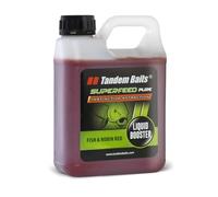 Tandem Baits SuperFeed Pure Booster Fisch & Robin Red | Carp Fishing Booster | Booster Effortless Carp Fishing | Carp Bait | Carp Fishing Accessories for Monster Fish 1000ml