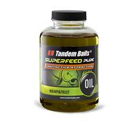 Tandem Baits SuperFeed Pure Fish Oil Hemp Seeds & Fruit Intense Aroma Carp Fishing Boilies Carp Fishing Bait Carp Bait Carp Fishing Accessories for Monster Fish 500 ml
