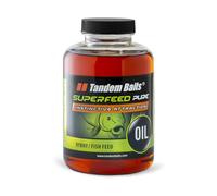 Tandem Baits SuperFeed Pure Fish Oil Intense Aroma | Carp Fishing Boilies | Carp Fishing Bait | Carp Bait | Carp Fishing Accessories for Monster Fish 500 ml