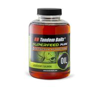 Tandem Baits SuperFeed Pure Fish Oil Salmon Intense Aroma | Carp Fishing Boilies | Carp Fishing Bait | Carp Bait | Carp Fishing Accessories for Monster Fish 500 ml