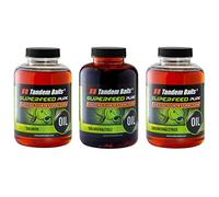 Tandem Baits SuperFeed Pure Fish Oil Salmon Mix Intense Aroma Carp Fishing Boilies Carp Fishing Bait Carp Bait Carp Fishing Accessories for Monster Fish 3 pcs 500 ml