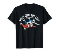 Tandem Skydive First Jump Survivor Who Wants Go Again T-Shirt