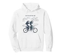 Tandem Sloth Surf Bike Catch You Later Much Later Pullover Hoodie