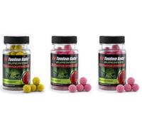Tandem SuperFeed Fluo Mini Pop-Ups - Set of 3 Flavor Mix Fruit, Carp Pop-Ups, 12mm, 30g