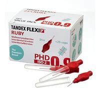 Tandex Flexi 25 Interdental Brushes - Ruby 0.90mm - Pack of 12