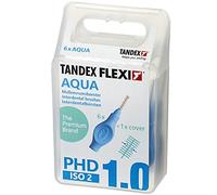 Tandex Flexi 6 Aqua 1.0mm Interdental Brush - Pack of 6