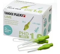 Tandex Flexi Lime 25 Interdental Brushes - 1.60mm - Pack of 1