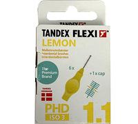 Tandex Interdental Brush - Lemon, 1.1mm, Soft, Yellow, Pack of 2