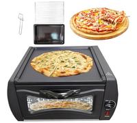 Tandoor Oven, Mini Pizza Oven, Electric Tandoor Pizza Maker, Macchina per il pane da 15 litri per uso domestico with Adjustable Temperature Control