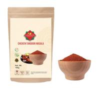 Tandoori Masala Powder 100g by The Worldwide Mint's | Premium Indian Spice Blend for BBQ, Grilling & Curries | All-Natural Aromatic Seasoning Mix | No Artificial Colours