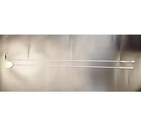 Tandoori Naan Hook & Scrapper/2 Pcs Stainless Steel Skewer/Tandoor Skewer with Grip Handle