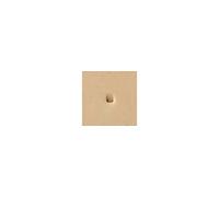 Tandy Leather Craftool Beveler Stamp, Square, Rubber, 0.15625 inches by 0.13 inches
