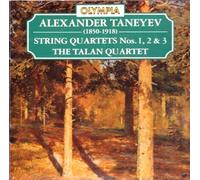 Taneyev, a. - Quartet Str 1-3