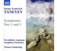 TANEYEV/NOVOSIBIRSK ACADEMIC SO/SANDERLING: SYMPHONIES NOS 1 & 3 - CD