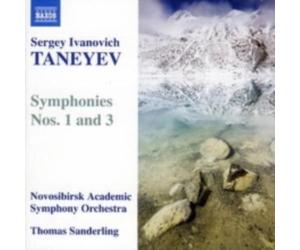 TANEYEV/NOVOSIBIRSK ACADEMIC SO/SANDERLING: SYMPHONIES NOS 1 & 3 - CD