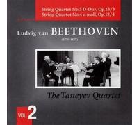 TANEYEV QUARTET (quartetto) - Beethoven:String Quartets 3&4
