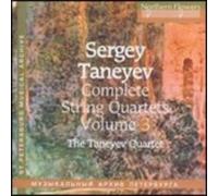 Taneyev Quartet,the - Die Streichquartette Vol.3