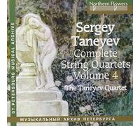Taneyev String Quart - Taneyev: Complete String Quartets 4 Nos. 6 & 5 [New CD]