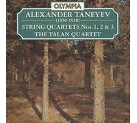 Taneyev - Taneyev:String Quartets Nos 1,