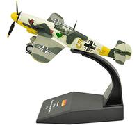 TANG DYNASTY(TM 1:72 Messerschmitt Bf-109 Fighter Attack Metal Plane Model, World War II Luftwaffe 1942, Military Airplane Model,Diecast Plane,for Collecting and Gift