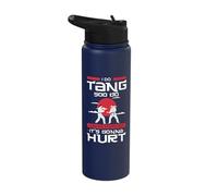 Tang Soo Do Instructor Martial Artist Korean Karate Master Stainless Steel Insulated Water Bottle